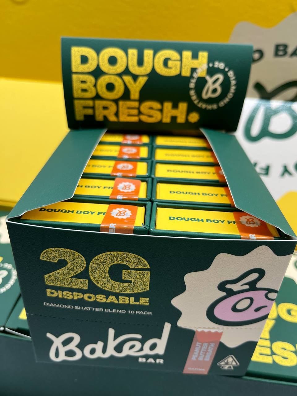 Baked bar dough boy fresh