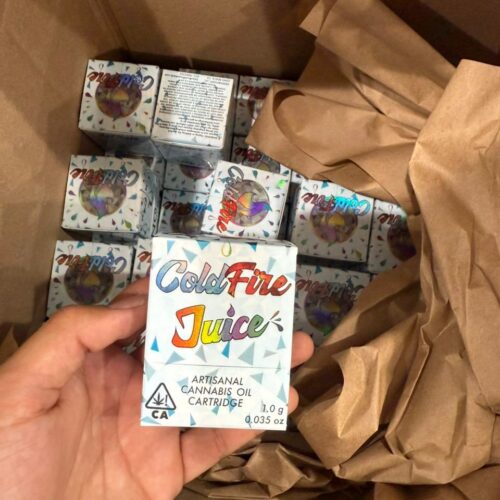 Cold fire juice cartridge