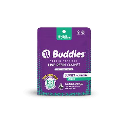 buddies live resin gummies