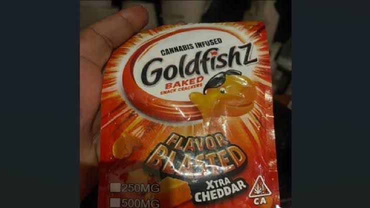 Cannabis infused goldfishz