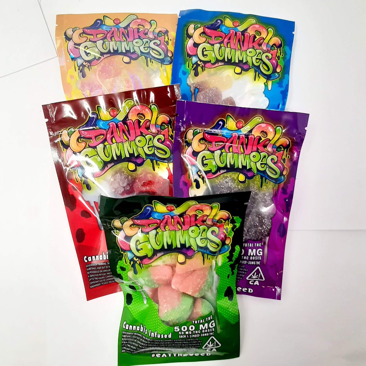 Dank gummies 500mg