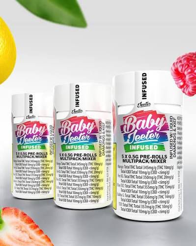 Baby jeeter infused pre rolls