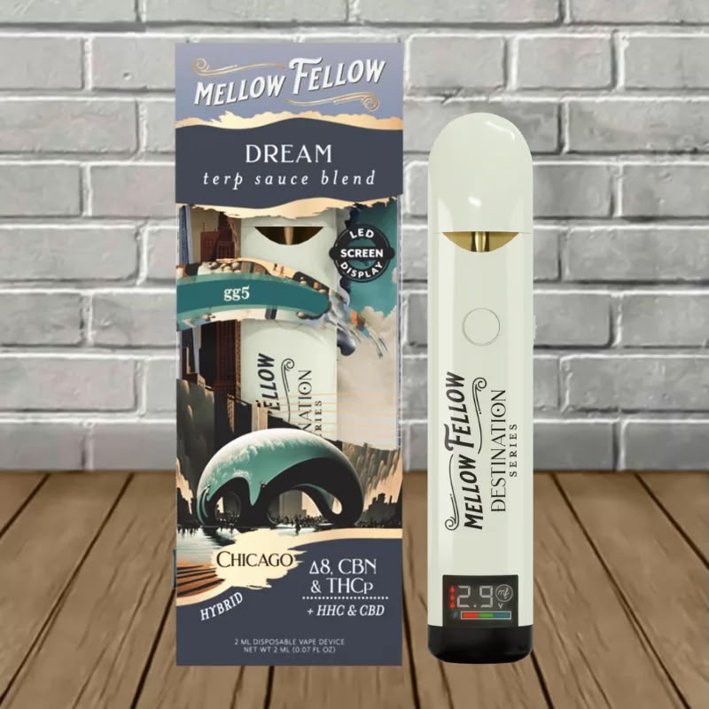 Mellow fellow disposable